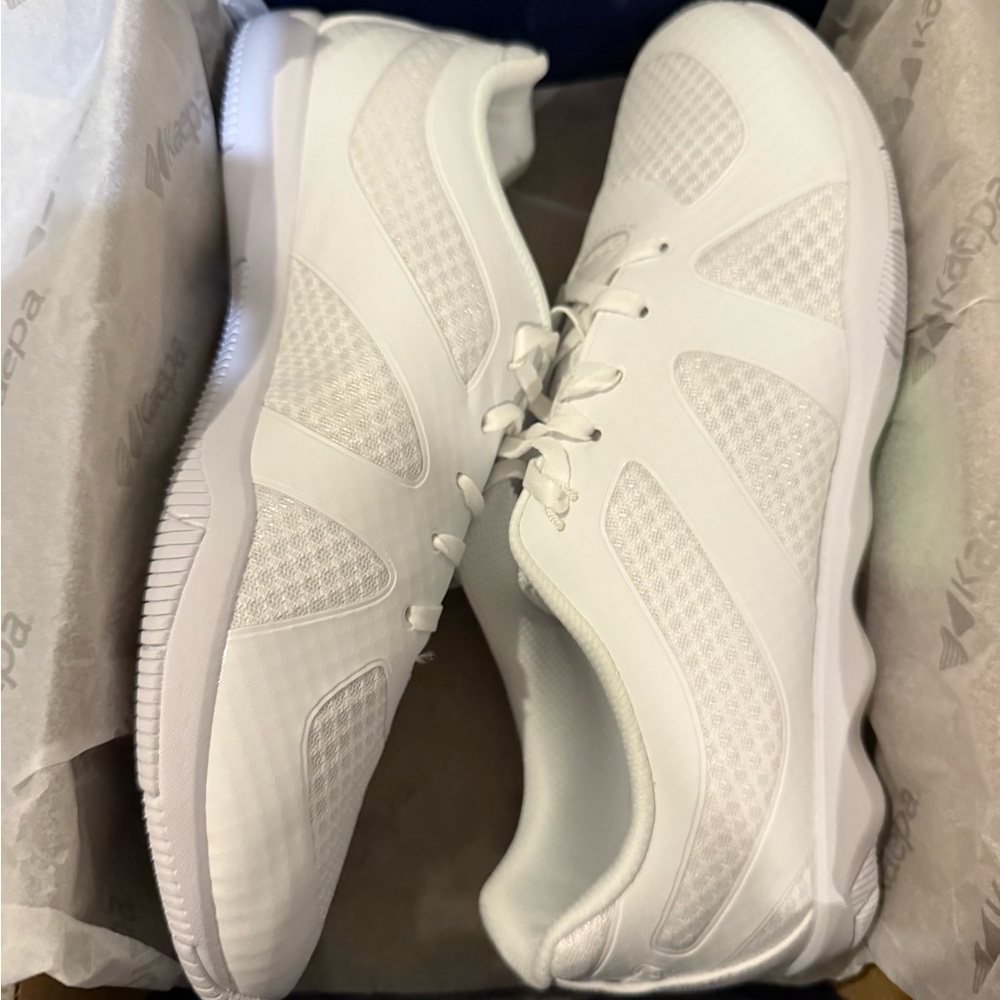 Kappa All-White Sports/Cheer Sneakers